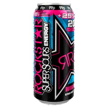 Rockstar Supersours Bubbleburst 500ml PM 99p