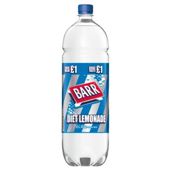 Barrs Diet Lemonade £1   2ltr