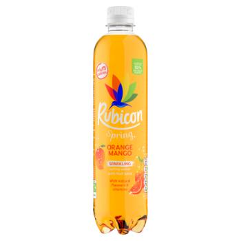 Rubicon Spring Orange Mango Flavoured Sparkling Spring Water 500ml