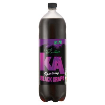KA Sparkling Black Grape 2L Bottle, PMP £1.79