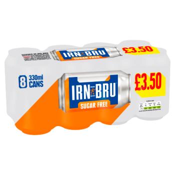 Irn Bru S/free 8/£3.50   330ml