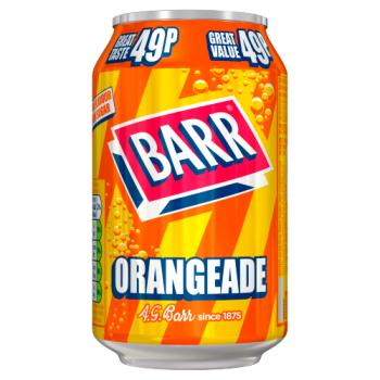 Barr Orangeade 330ml PMP 49p