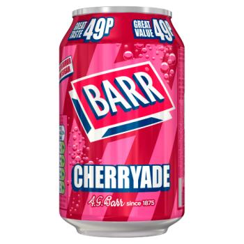 Barr Cherryade 330ml PMP 49p