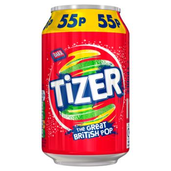 Tizer 330ml Can, Pmp 55p