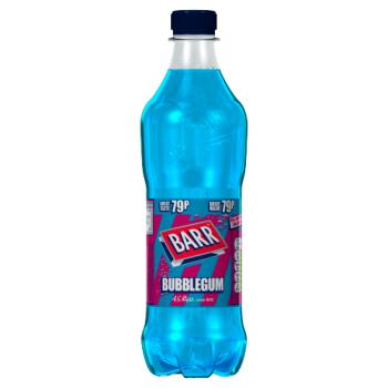 Barrs Bubblegum 79p      500ml