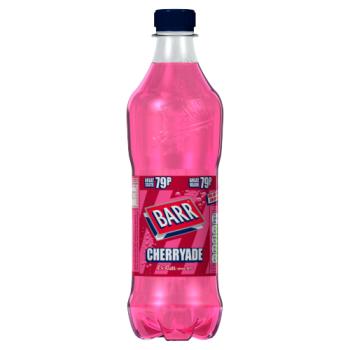 Barrs Cherryade 79p      500ml