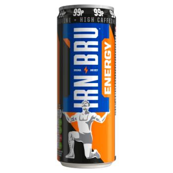 Irn-bru Energy Drink 330ml Can, Pmp 99p