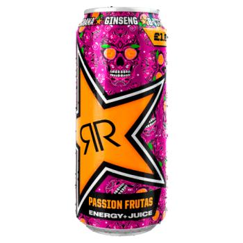 Rockstar Passion Frutas Energy Drink 500ml