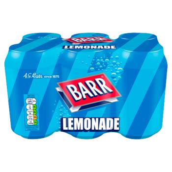 Barr Lemonade 6 x 330ml Cans