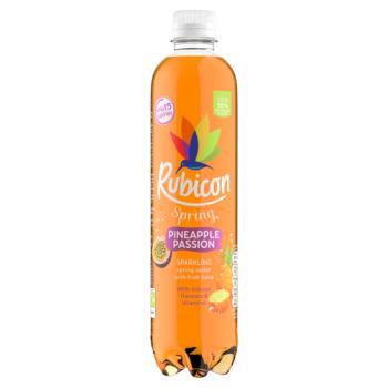 Rubicon Spring Pineapple Passion Flavoured Sparkling Spring Water 500ml