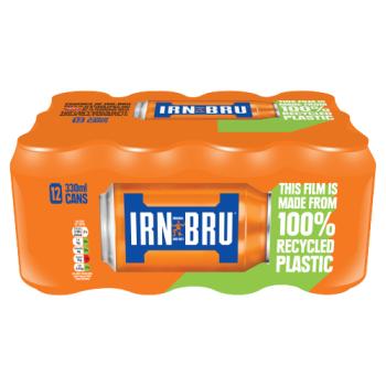 IRN-BRU Soft Drink 12 x 330ml Cans