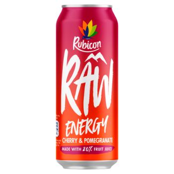 Rubicon Raw Energy Cherry & Pomegranate 500ml