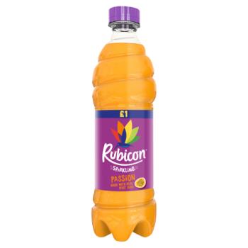 Rubicon Sparkling Passion Fruit Juice Drink 500ml PMP £1