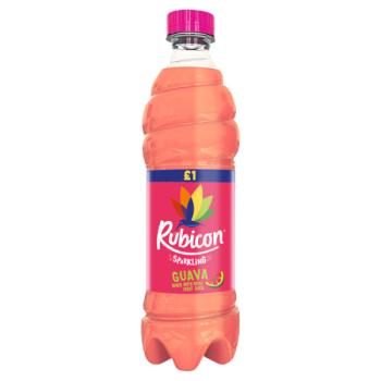 Rubicon Sparkling Guava Juice Drink 500ml PMP £1