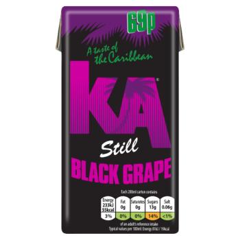 KA Still Black Grape 288ml