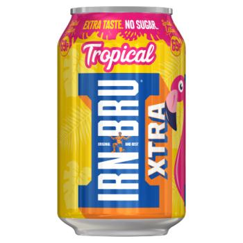 Irn-Bru Xtra Limited Edition Tropical 330ml