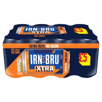 Irn-Bru Xtra 12 x 330ml Cans