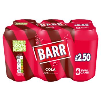 Barr Cola 6 x 330ml