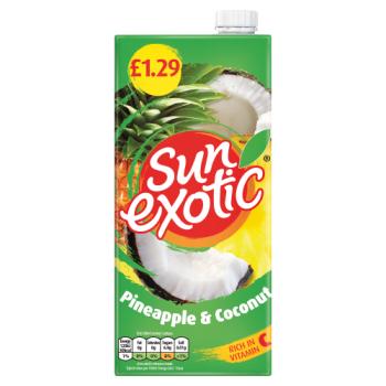 Sun Exotic Pineapple & Coconut 1 Litre