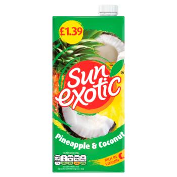 Sun Exotic Pineapple & Coconut 1 Litre