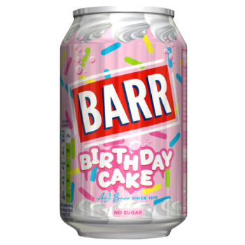 Barrs Birthday Cake No Sugar 330ml 