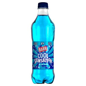 Barr Limited Edition Cool Sensation Blue Razz 500ml