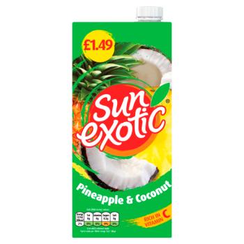 Sun Exotic Pineapple & Coconut 1 litre