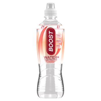 Boost Water+ Electrolytes Strawberry & Peach 500ml