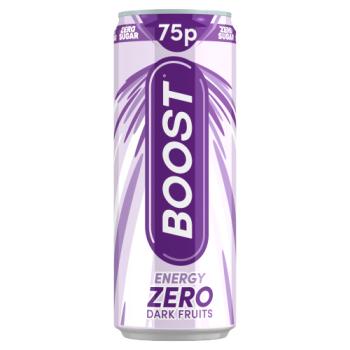 Boost Energy Zero Dark Fruits 250ml