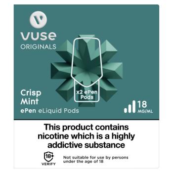 Vuse ePen Pods Crisp Mint 18mg/ml
