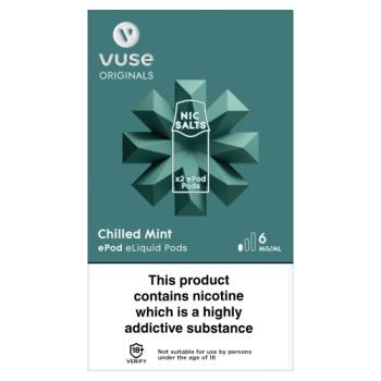 Vuse ePod Pods vPro Chilled Mint 6mg/ml