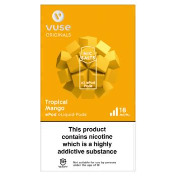 Vuse ePod Pods vPro Tropical Mango 18mg/ml