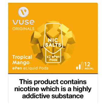 Vuse ePen eLiquid Pods vPro Tropical Mango 12mg/ml