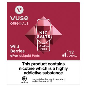 Vuse ePen Pods vPro Wild Berries 12mg/ml