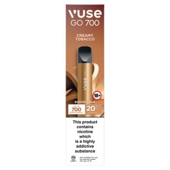 Vuse Go 700 Creamy Tobacco Disposable 20mg/ml