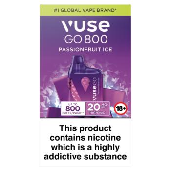 Vuse Go 800 Passionfruit Ice 20mg/ml