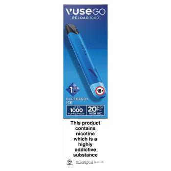 Vuse Go Reload Pen - Blue - Blueberry Ice 20mg/ml UK