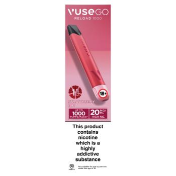 Vuse Go Reload Pen - Red - Strawberry Ice 20mg/ml UK