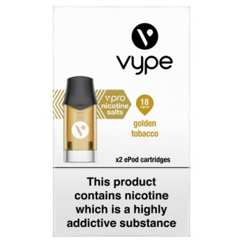 Vype Epod Vpro Golden Tobacco 18mg