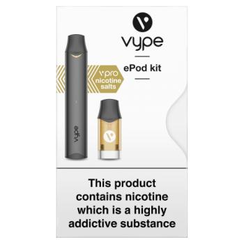 Vype Epod Starter Kit Black 18mg
