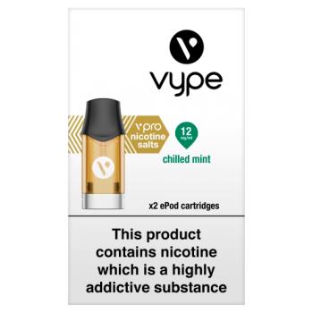 Vype vPro x2 ePod Cartridges Chilled Mint 12mg/ml