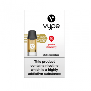 Vype Vpro Garden Strawberry 12mg x2 ePod Cartridges