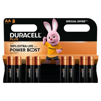 Duracell Plus AA 8 Pack