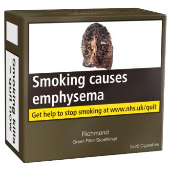 Richmond Green Filter Superkings 5/20 Multipack