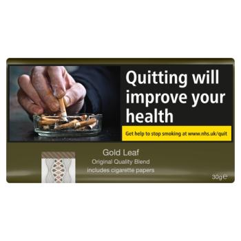 Gold Leaf JPS Quality Blend Including Cigarette Papers 30g