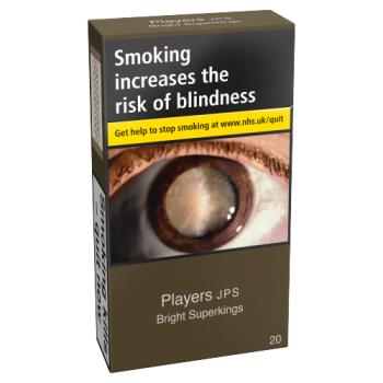 Players JPS Bright Superking Size 20 Cigarettes