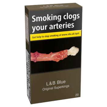 L & B Blue Real Blue Superkings 20