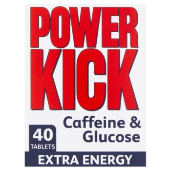 Power Kick Caffeine & Glucose 40 Tablets