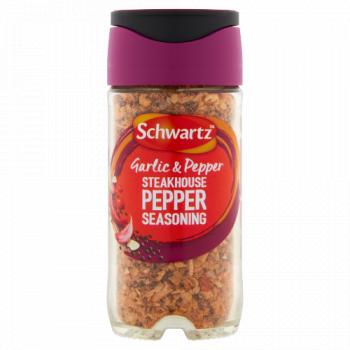Schwartz Garlic & Pepper Steakhouse Pepper Seasoning 58g