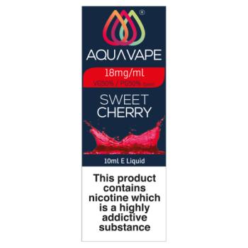 Aqua Vape Sweet Cherry 18mg/10ml
